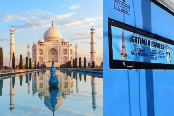Same Day Taj Mahal Tour by Gatiman Express